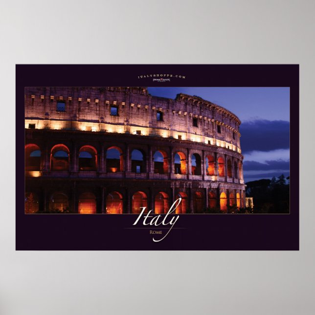 Roman Colosseum Poster (Front)