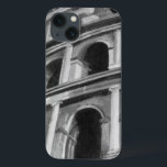 Roman Colosseum with Architectural Drawings iPhone 13 Case<br><div class="desc">A picture of the Roman Colosseum complete with architectural drawings of the archways. One of the new seven wonders of the world, the style of the building still influences modern design. A great gift for someone who loves architecture or studying ancient Rome.</div>