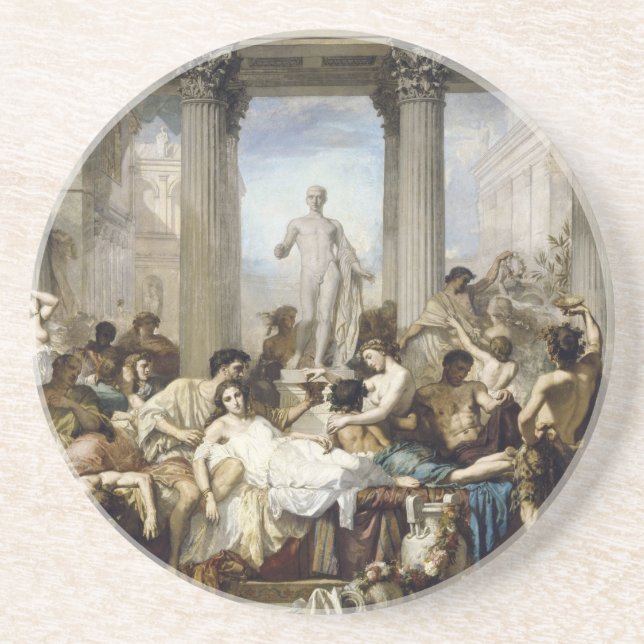 roman decadence coaster (Front)