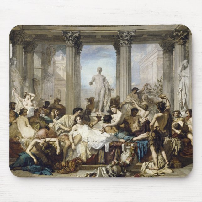 roman decadence mouse pad (Front)