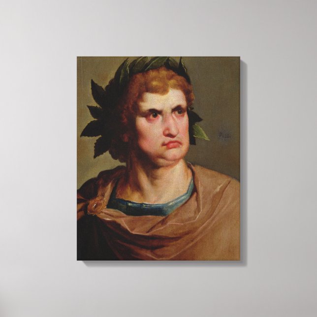 Roman Emperor, possibly Nero  c.1625-30 Canvas Print (Front)