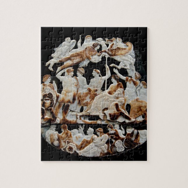 Roman Empire Art Great Cameo of France Jigsaw Puzzle (Vertical)