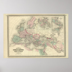 Roman Empire at the Time of Christ Poster