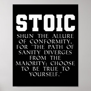 Roman Empire Book Quote Meditation Marcus Aurelius Poster