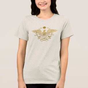 Roman Empire Eagle Insignia Tri-Blend Shirt