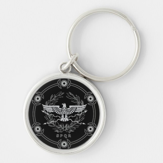 Roman Empire Emblem Keychain (Front)