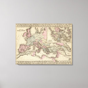 Roman Empire, Greece Canvas Print