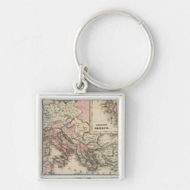 Roman Empire, Greece Keychain (Front)