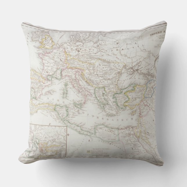 Roman Empire Throw Pillow (Front)