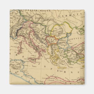 Roman Empire under Constantine and Trajan Magnet