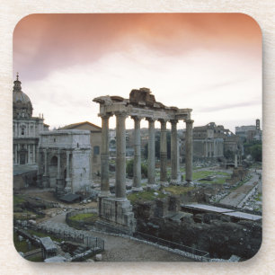 Roman Forum at dawn Coaster