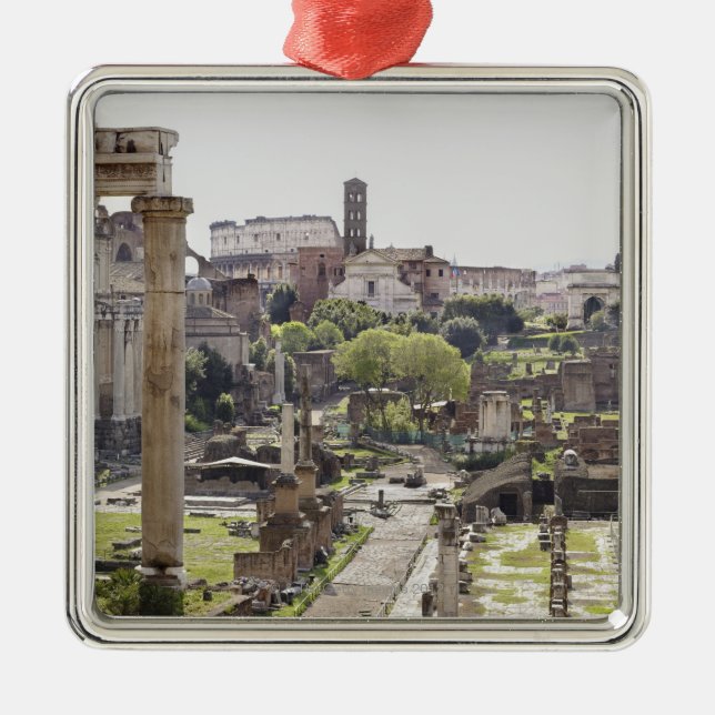 Roman Forum Metal Ornament (Front)