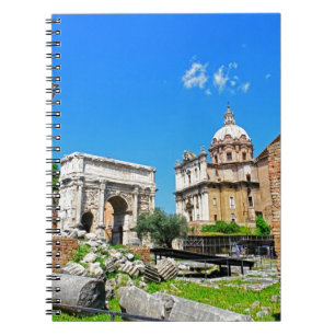 Roman forum notebook