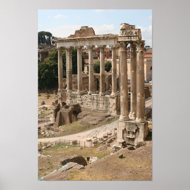 Roman Forum Poster (Front)