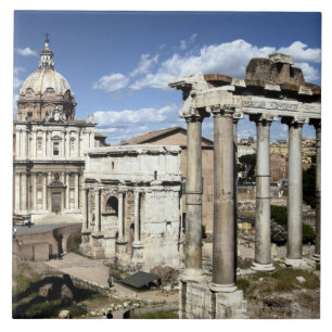 Roman Forum, Rome, Italy Tile