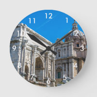 Roman Forum ruins in Rome, Italy