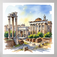 Roman Forum Ruins