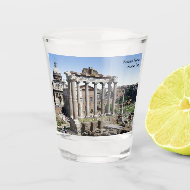 Roman Forum Shot Glass (Front)