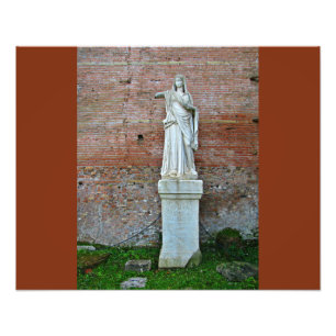 Roman Forum Statue Photo Print