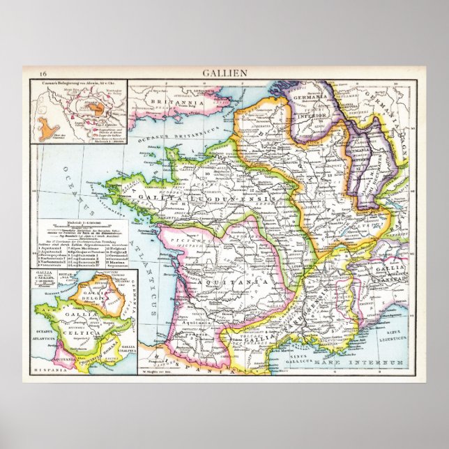 Roman Gaul Poster (Front)