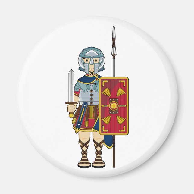 Roman Gladiator with Magnet (Front)