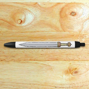Roman Gladius Black Ink Pen