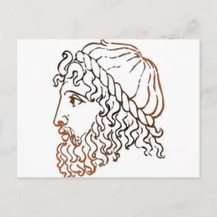 Roman Heads Postcard
