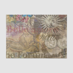 Roman History Italy Travel Vacation Holiday City Tissue Paper