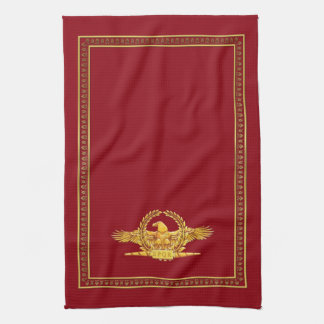 Roman Imperial SPQR Eagle Kitchen Towel