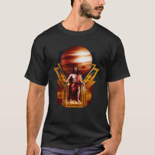Roman Mythology God Jupiter Planet Astronomy T-Shirt