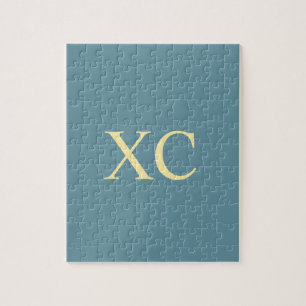 Roman Numeral 90 Photo Puzzle