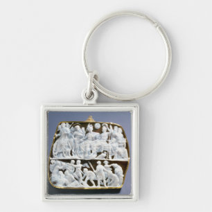 Roman onyx cameo, 1st century AD Keychain