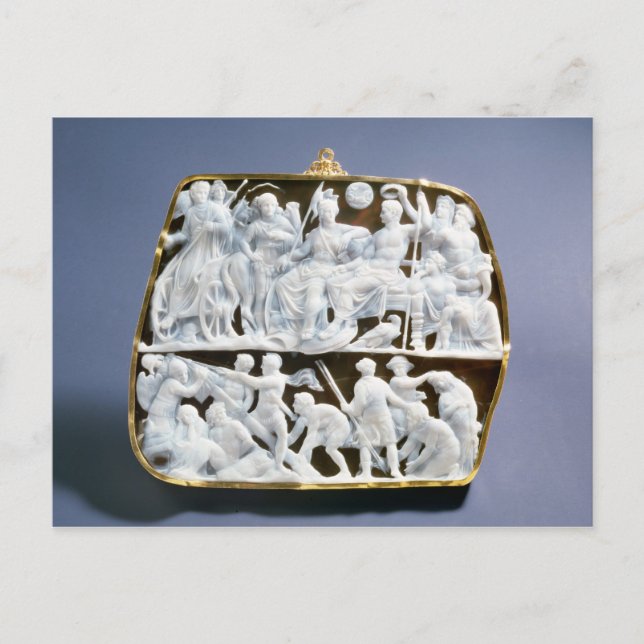 Roman onyx cameo, 1st century AD Postcard (Front)