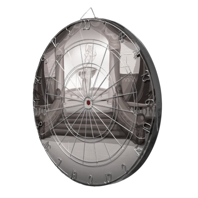 Roman Palace Dartboard (Front Right)