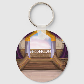 Roman Palace Keychain