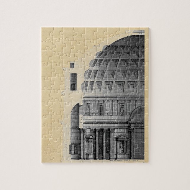 Roman Pantheon Classical Architecture Jigsaw Puzzle (Vertical)