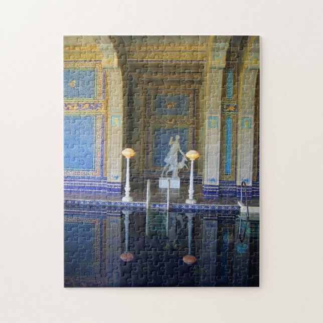 Roman Pool at Hearst Castle, California Jigsaw Puzzle (Vertical)