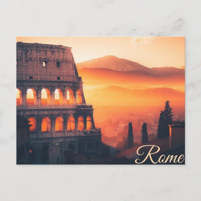 Roman Reverie : Une carte postale de Rome éternell (Devant)
