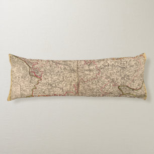 Roman roads and churches body pillow