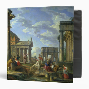 Roman Ruins with a Prophet, 1751 Binder