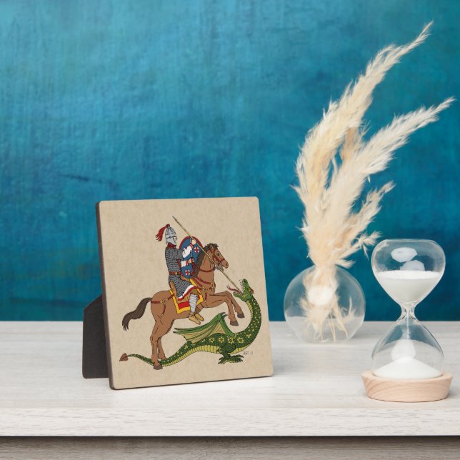 Roman Saint George Plaque (Insitu)