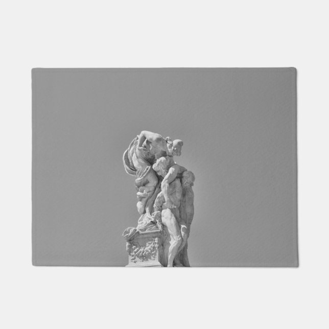 Roman sculptures in modern composition doormat (Front)