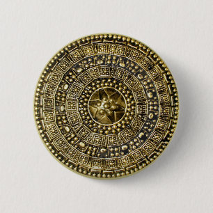 Roman Shield 2 Inch Round Button