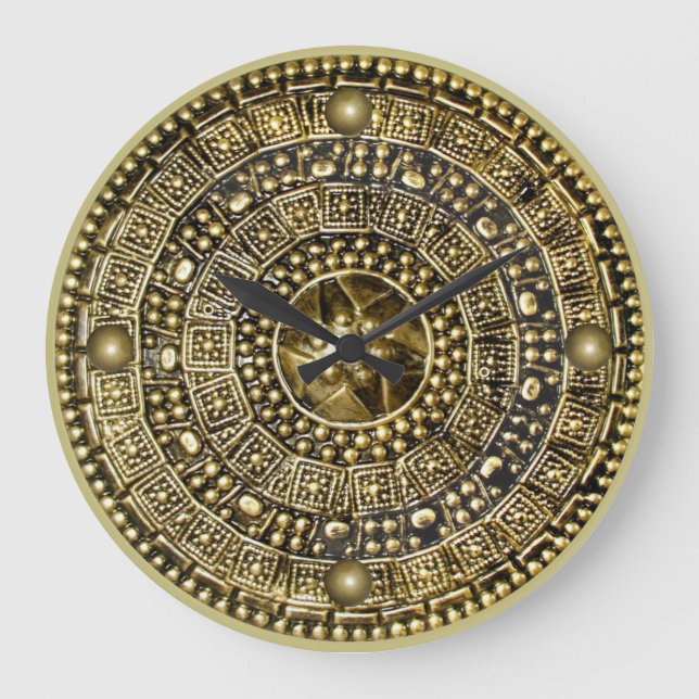 Roman Shield Large Clock (Front)