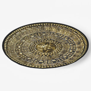 Roman Shield Paper Plate