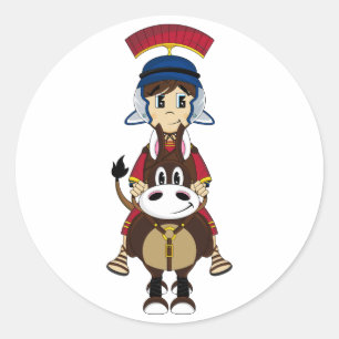 Roman Soldier Sticker
