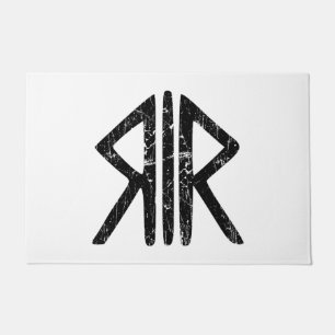 Roman Way Gods religion symbol ancient antiquity h Doormat