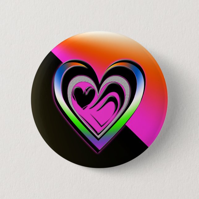 Romance 2 Inch Round Button (Front)