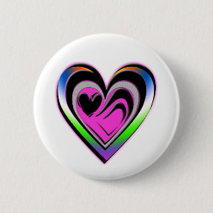 Romance 2 Inch Round Button
