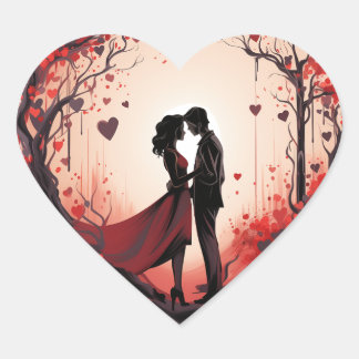 Romance Arbre : Love Embrace Sticker